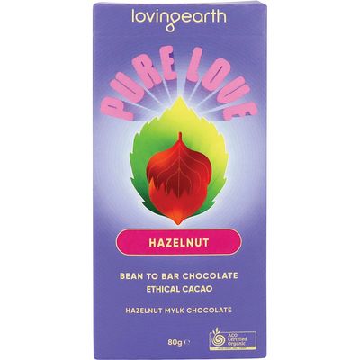 Loving Earth Chocolate | Hazelnut Mylk Chocolate